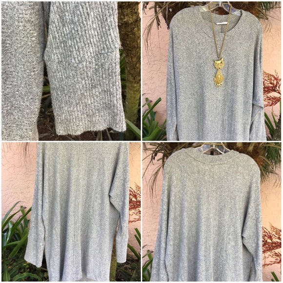 🎉HOST PICK🎉Grey sweater - Picture 2 of 4